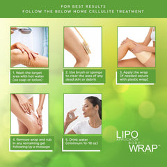 Lipo Applicator Ultimate Body Wrap para cintura, definición suave