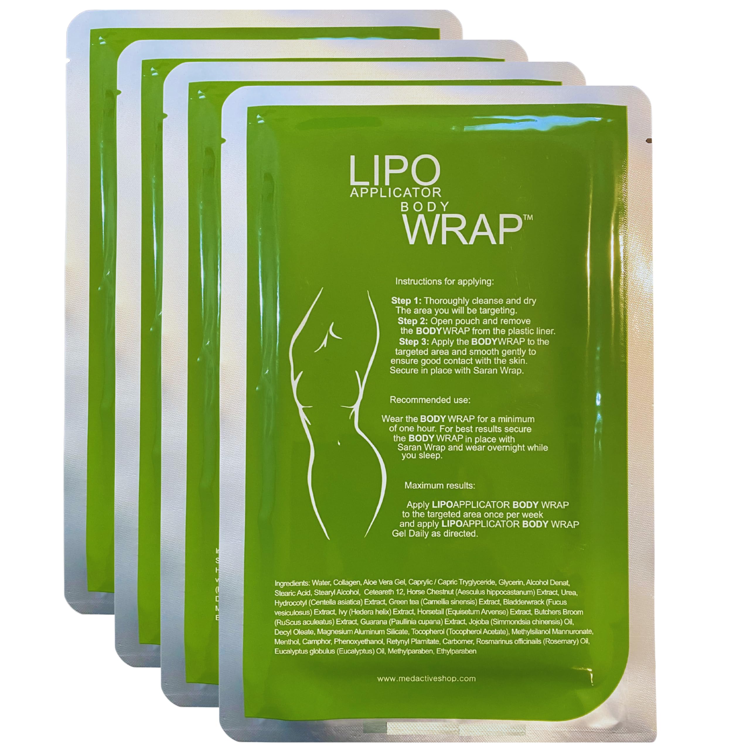 Lipo Applicator Ultimate Body Wrap para zonas problemáticas del cuerpo