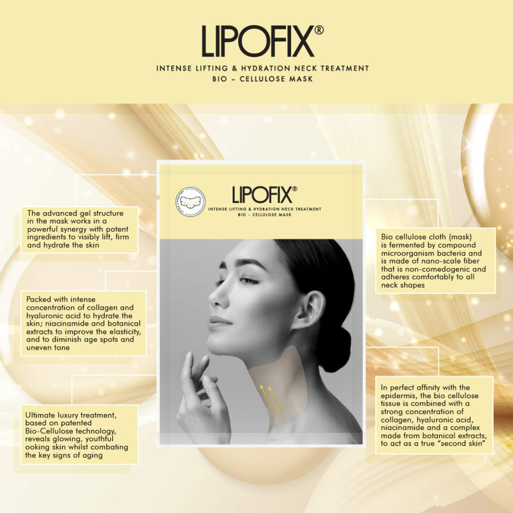 Ceramidas de LIPOFIX fortalecen la barrera cutánea del cuello.