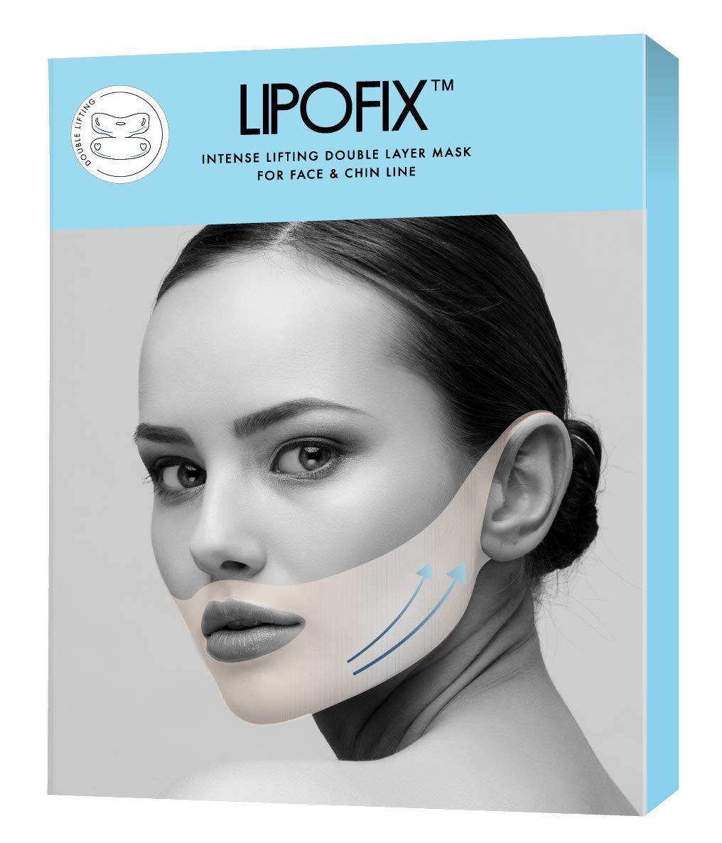 LIPOFIX Lift & Firm: paquete de 5 mascarillas para cuidado continuo.