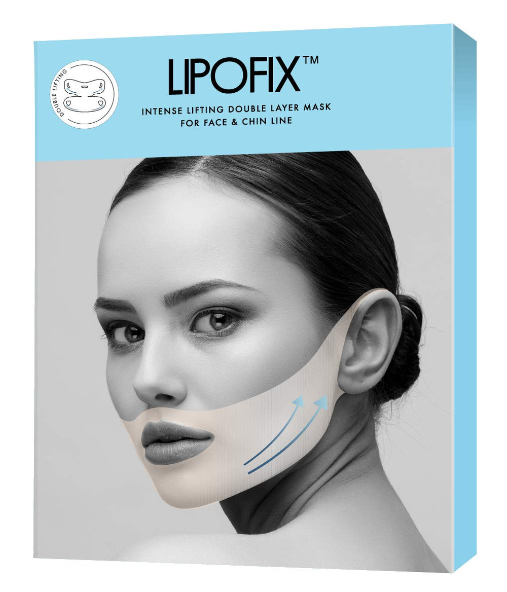 LIPOFIX Lift & Firm: paquete de 5 mascarillas para cuidado continuo.