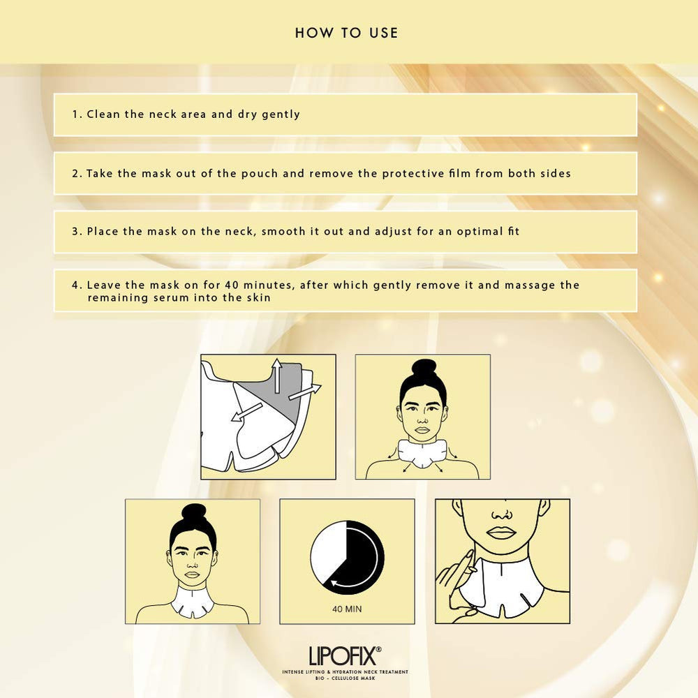 Niacinamida de LIPOFIX tono uniforme en cuello.