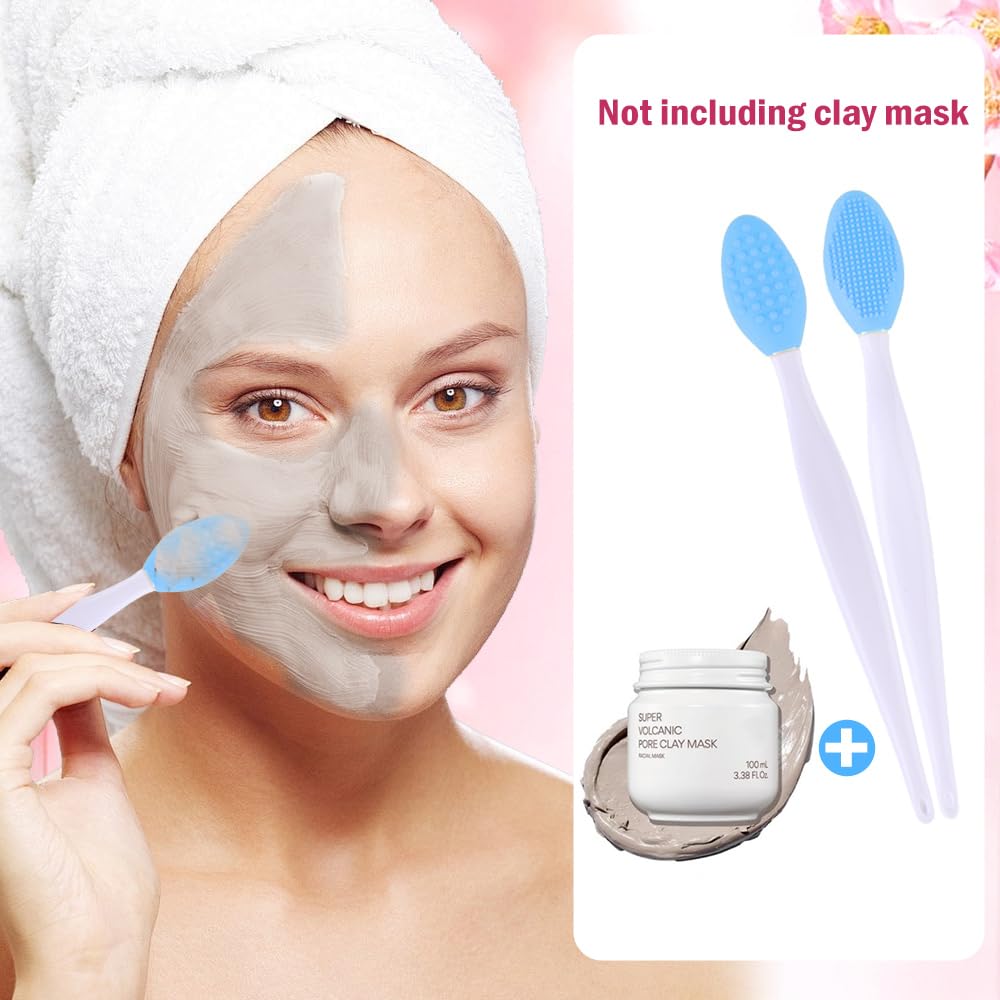 Lipxantiom cepillo exfoliante facial de silicona, suave y efectivo.