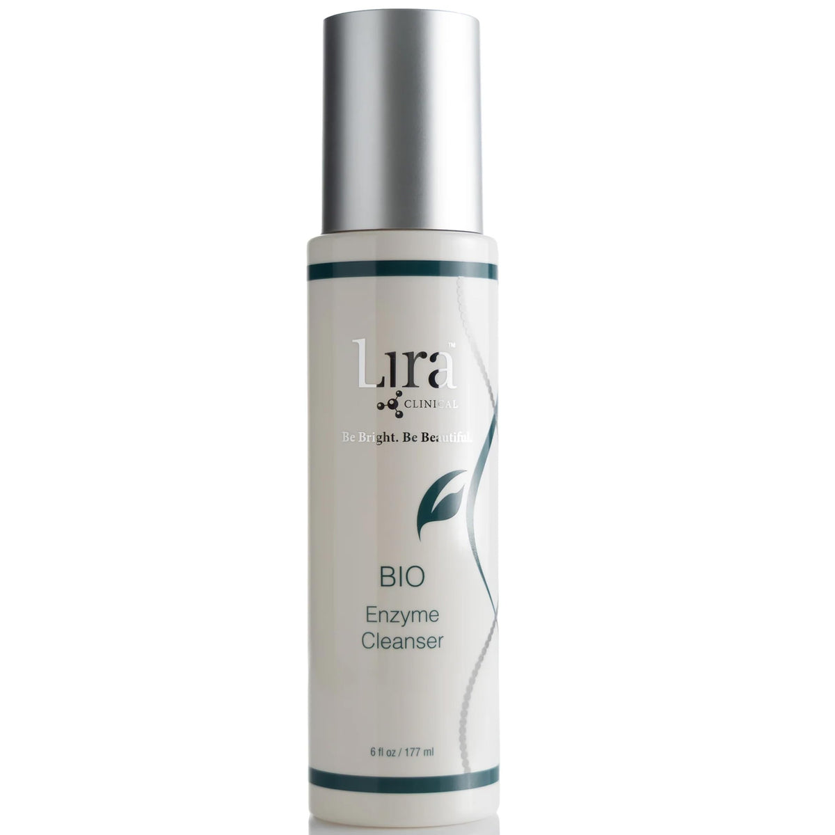 Lira Clinical BIO Enzyme Cleanser, bote papaya, limpieza profunda para piel grasa.