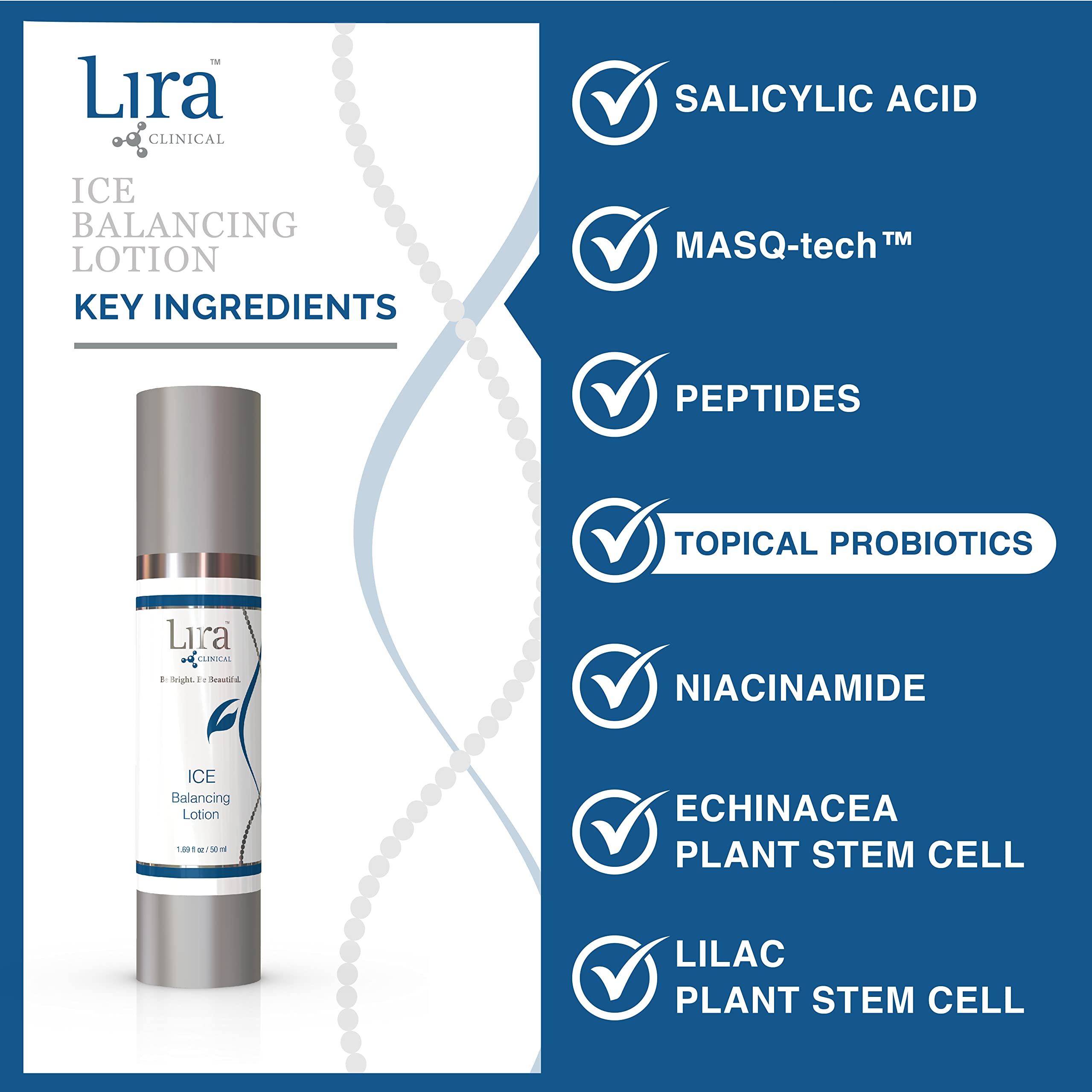 Lira Clinical ICE Balancing Lotion: cuidado diario para piel grasa y mixta