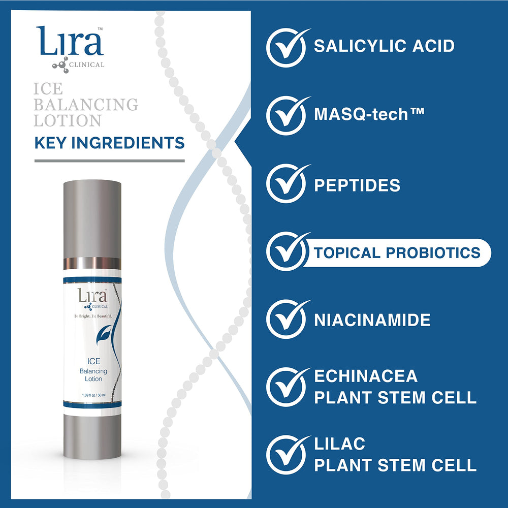 Lira Clinical ICE Balancing Lotion: cuidado diario para piel grasa y mixta