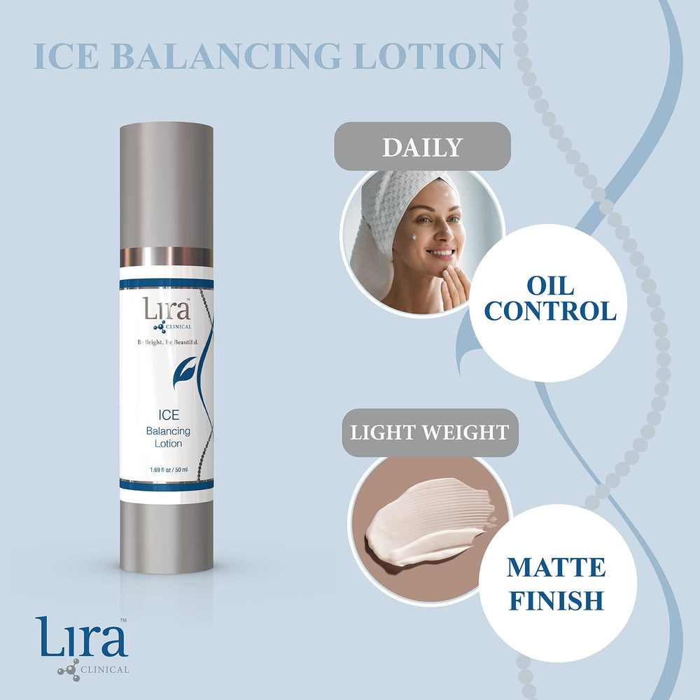 Lira Clinical ICE Balancing Lotion: textura ligera que acompaña la rutina facial