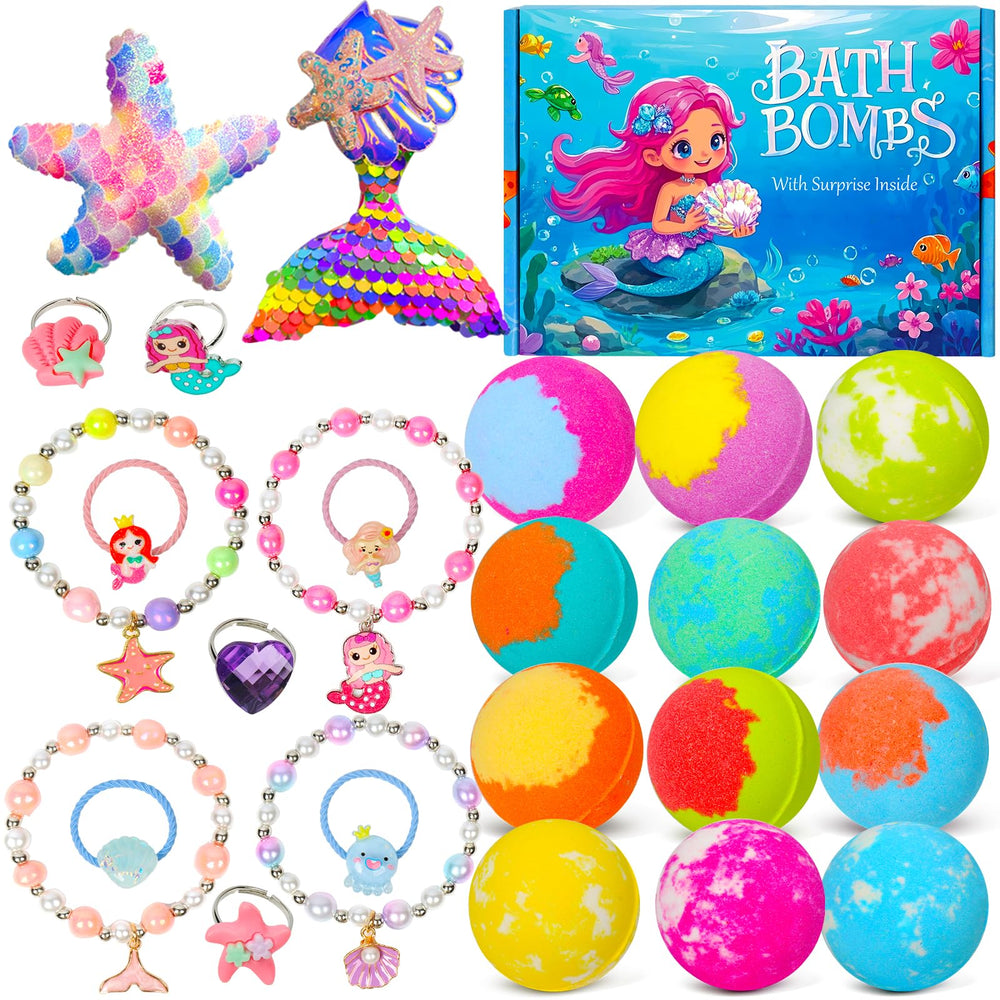 Lisotera bombas con brillos y colores para una experiencia de baño divertida.