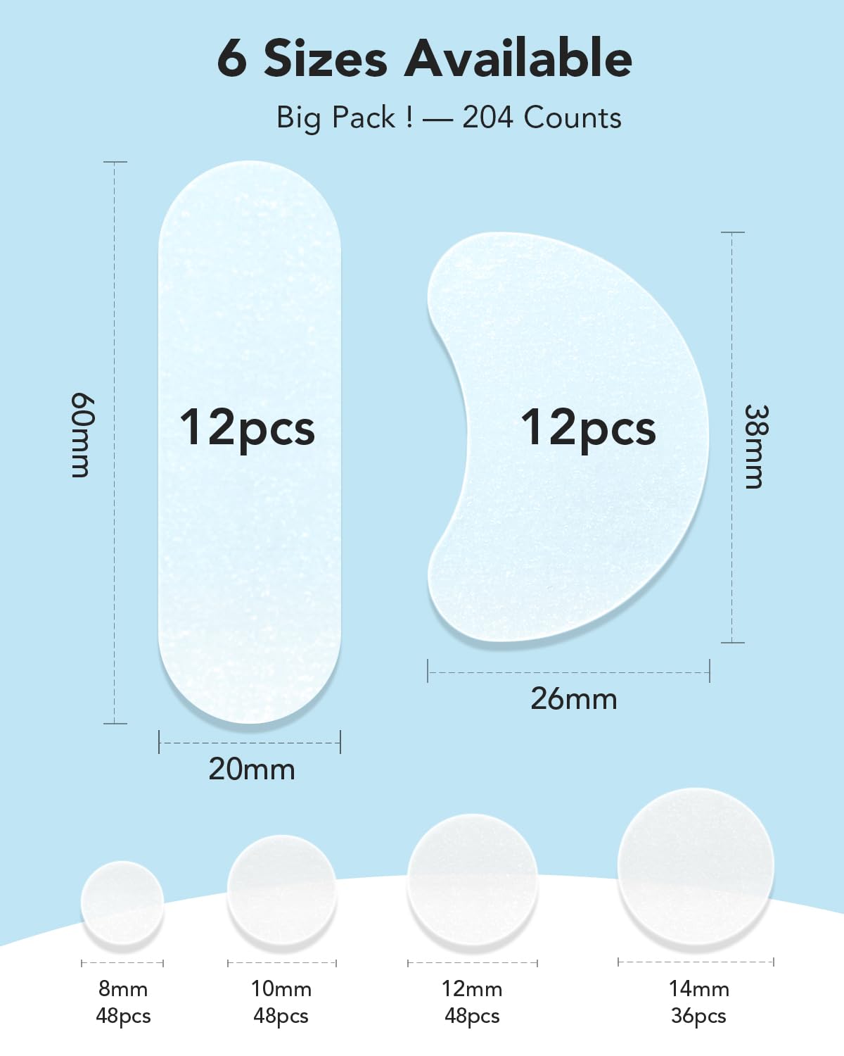 LitBear parche de 14 mm para áreas extendidas.