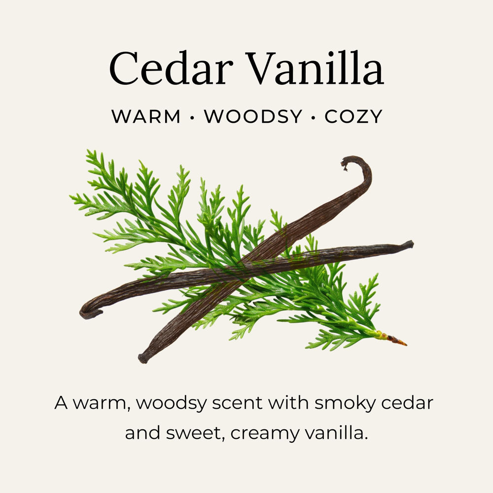 Aplicación fácil con espátula incluida para Little Seed Farm Cedar Vanilla.