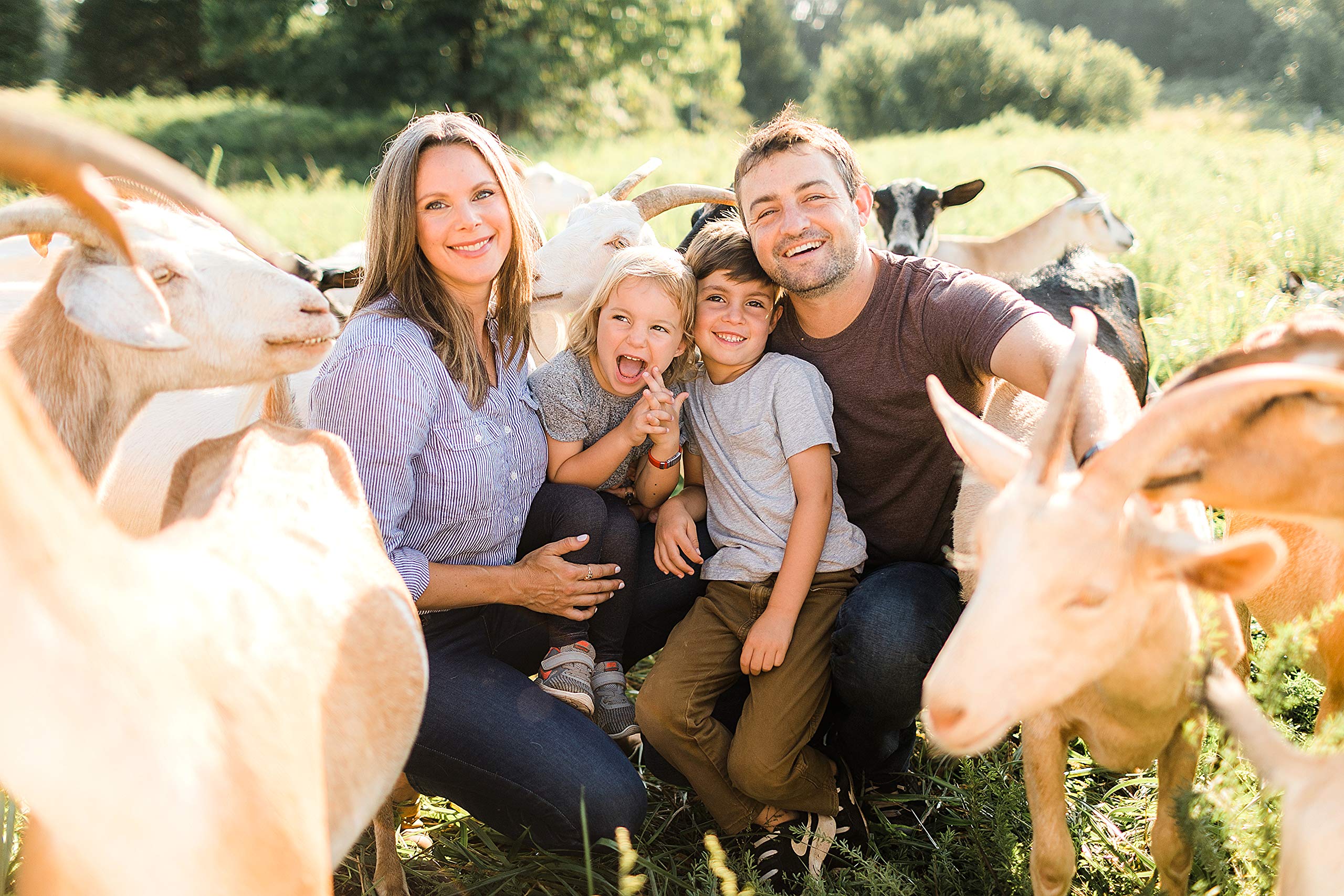 Hecho en una granja sostenible en Tennessee por Little Seed Farm.