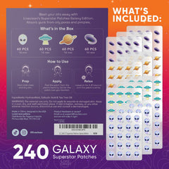 LivaClean star edition acne patches in colors offer discreet coverage and gentle adhesion.