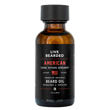 Live Bearded Aceite para Barba: botella para hidratación suave