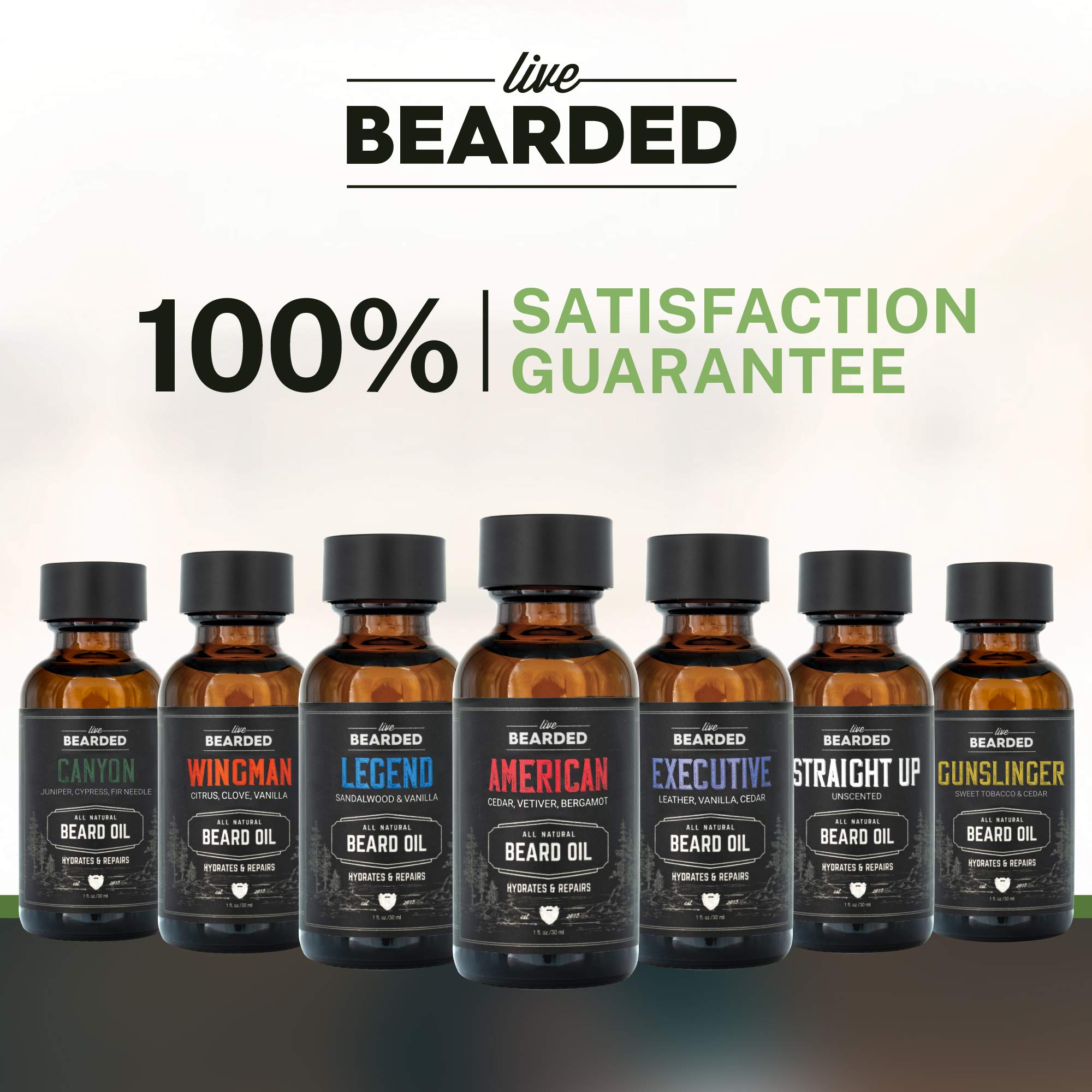 Live Bearded rutina diaria, cuidado práctico para barba y piel.