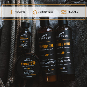 Live Bearded aceite-barba: nutrición diaria para barba más manejable.