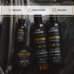 Live Bearded aceite-barba: nutrición diaria para barba más manejable.