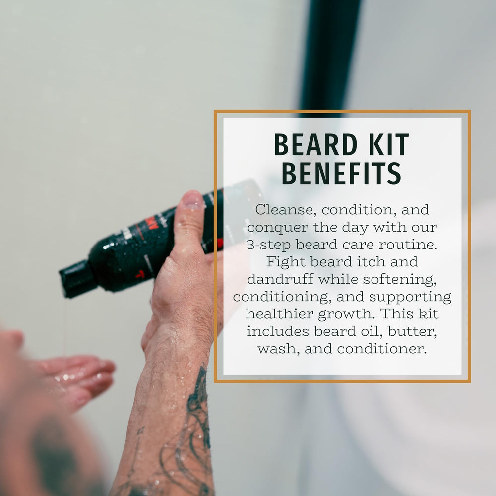 Live Bearded mantequilla para barba, hidratación profunda que suaviza y define.