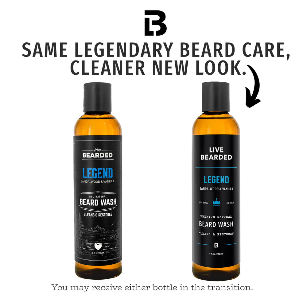 Live Bearded – mousse nettoyante: nettoyage en douceur sans agresser la peau.