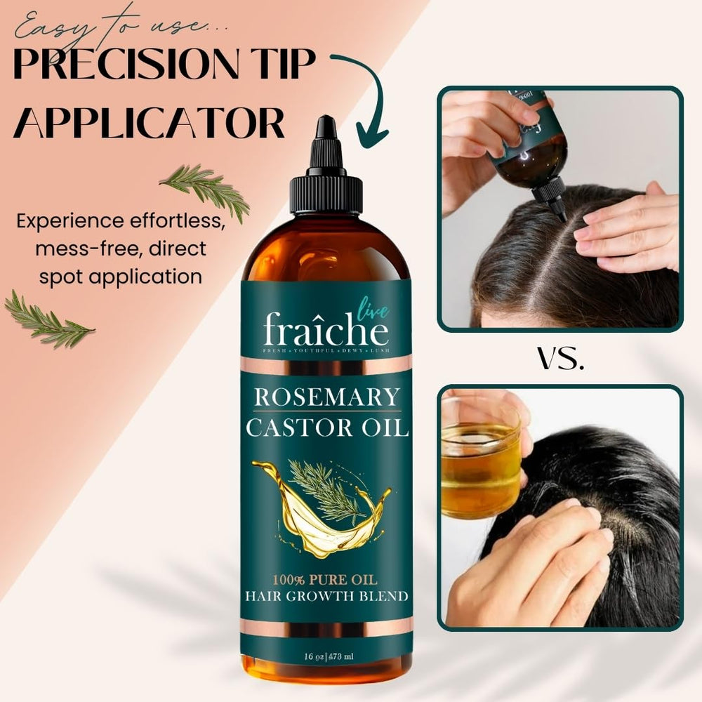 Live Fraiche cabello más brillante y suave gracias al aceite puro.