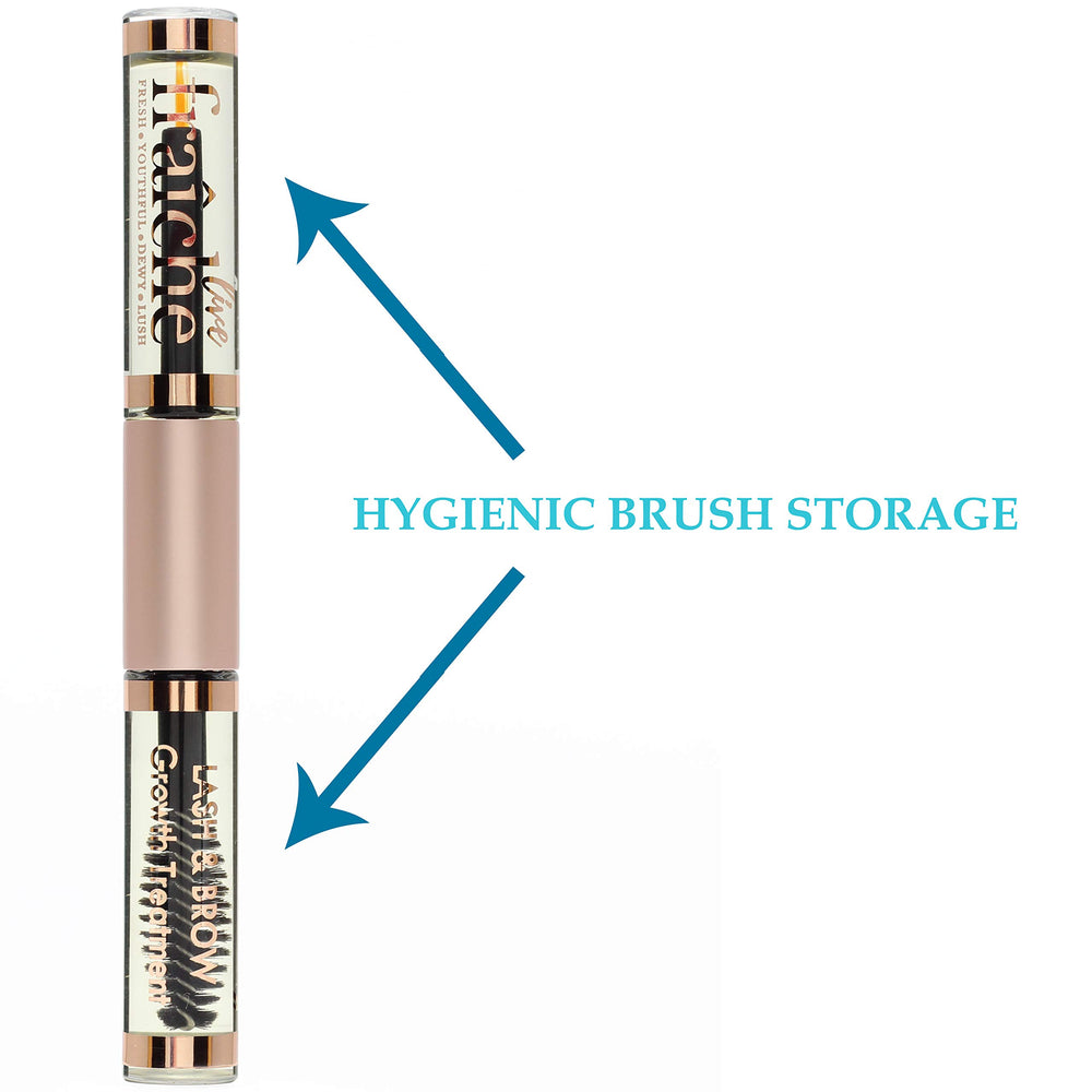 Live Fraiche lash-brow precision-tip image highlights targeted, precise application