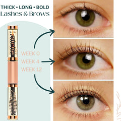 Live Fraiche tube mascara rempli prêt à l’emploi pour une application pratique.