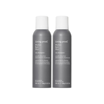 Living Proof champú en seco, aplicación rápida, revitaliza el cabello sin lavar.