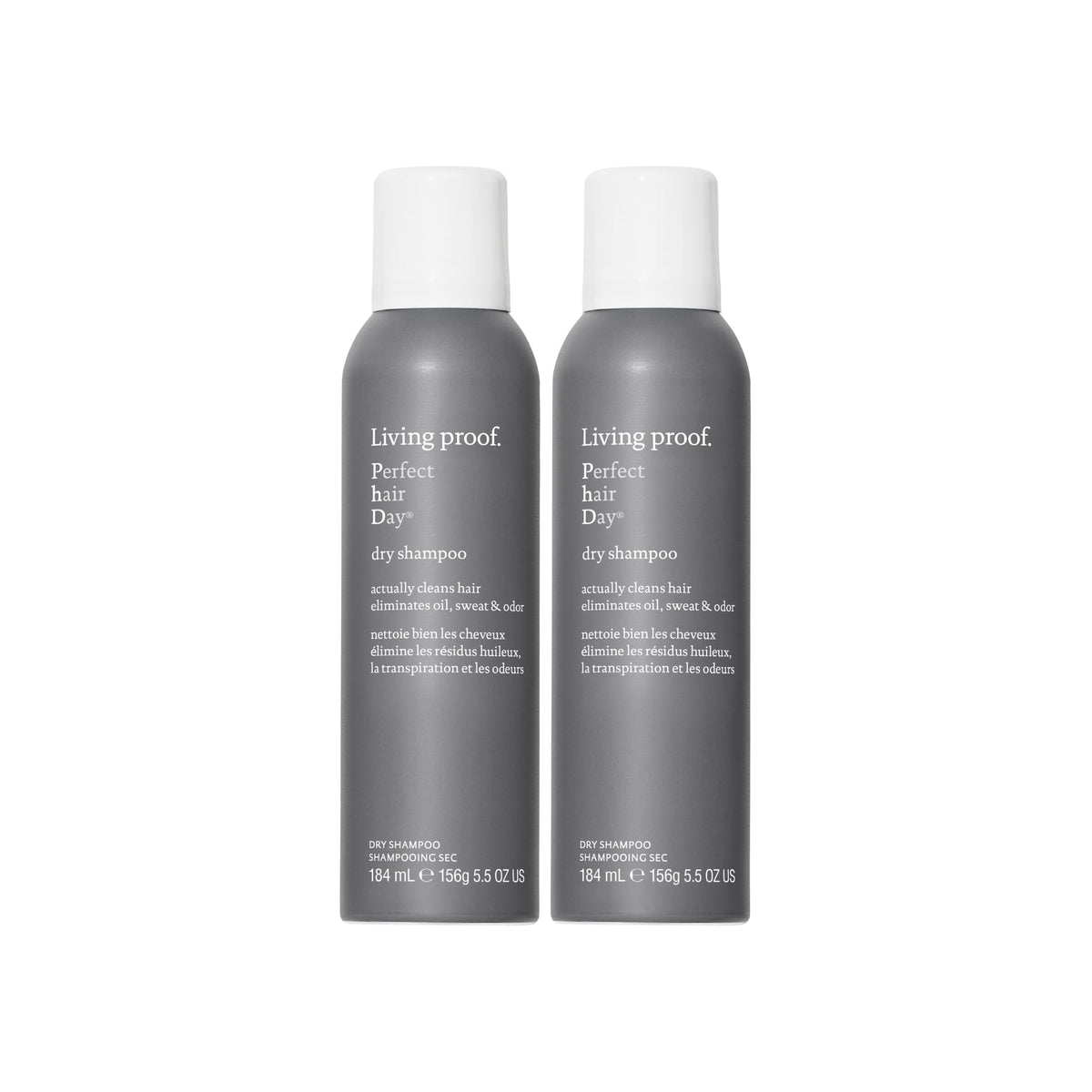 Living Proof champú en seco, aplicación rápida, revitaliza el cabello sin lavar.