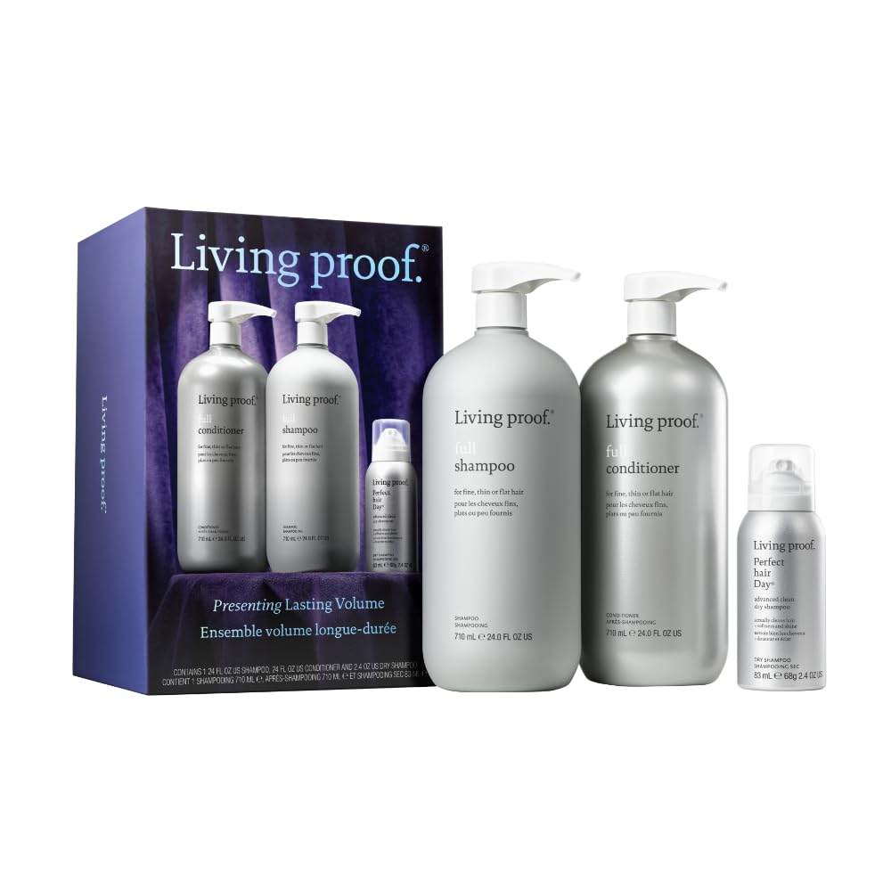 Living Proof champú full jumbo: volumen duradero para peinados.