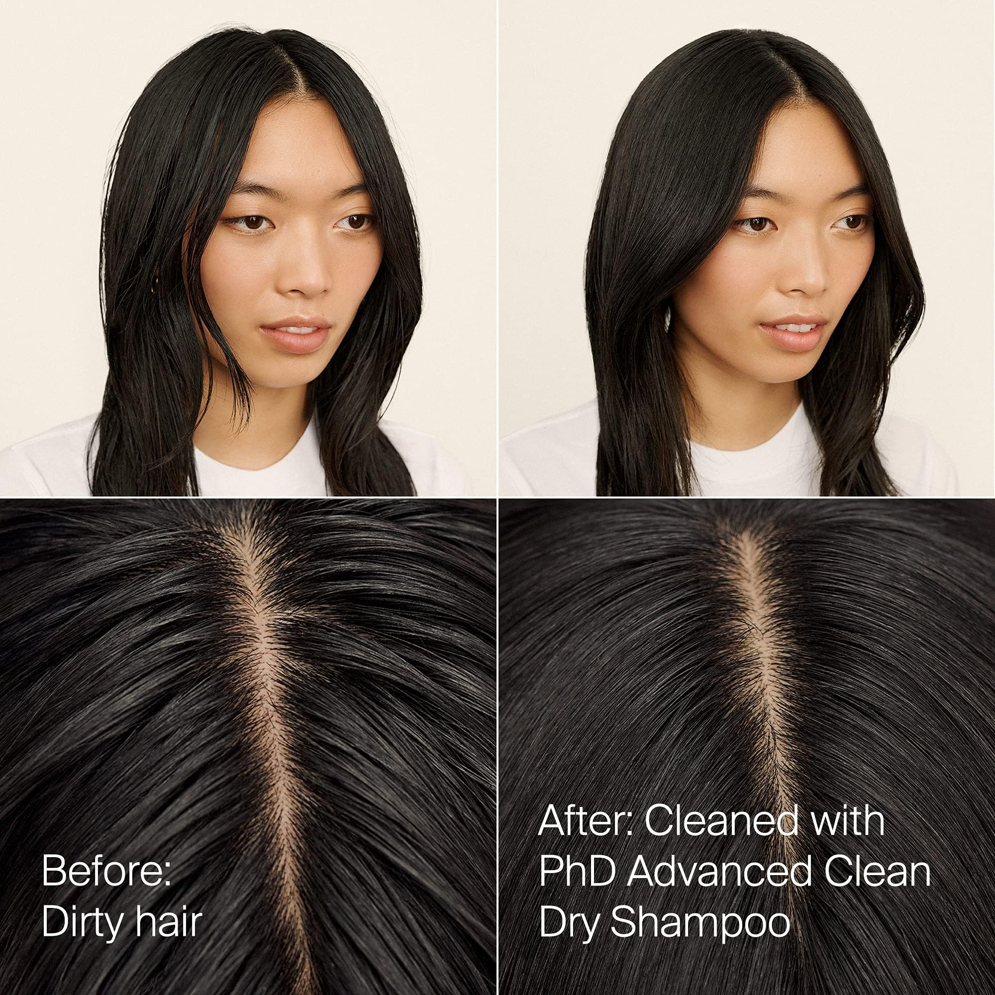Living Proof Champú Seco Día Perfecto: textura suave que deja cabello ligero entre lavados.