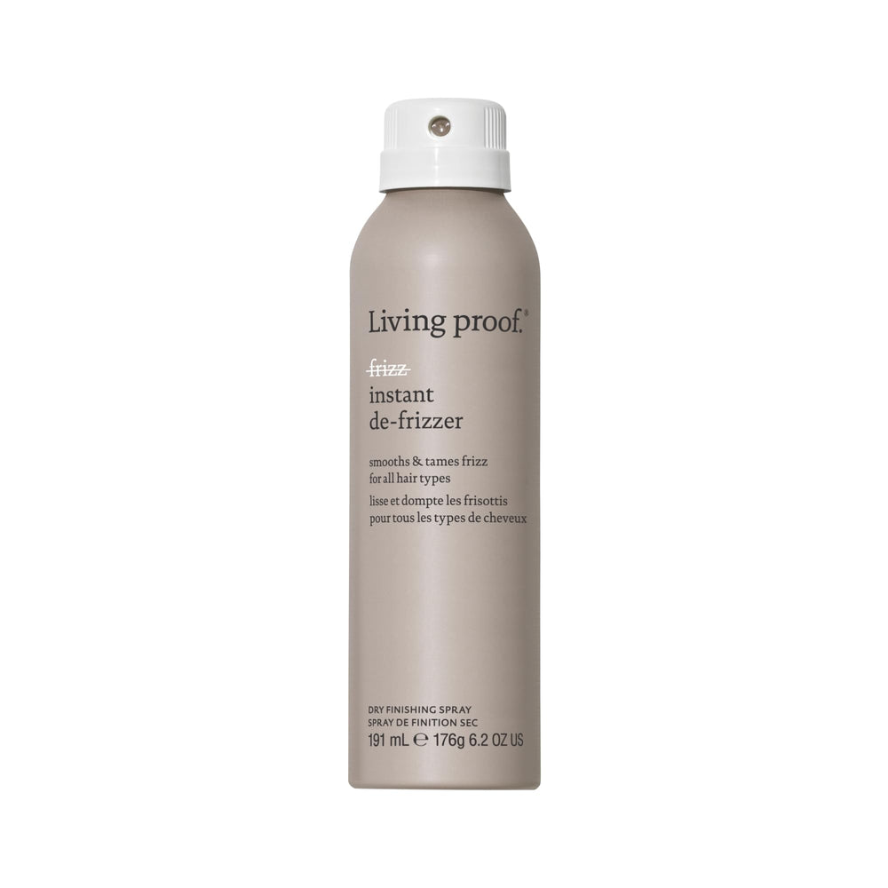 Living Proof No Frizz Instant De-Frizzer: botella visible para controlar el frizz al instante