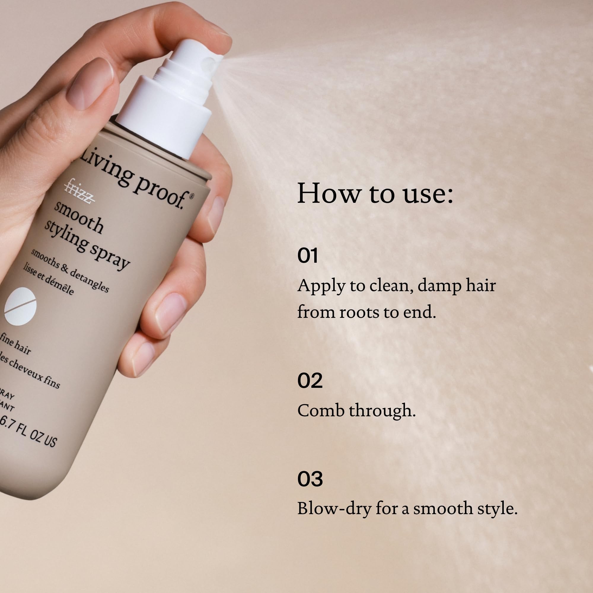 Living proof No Frizz sans-silicone formule légère
