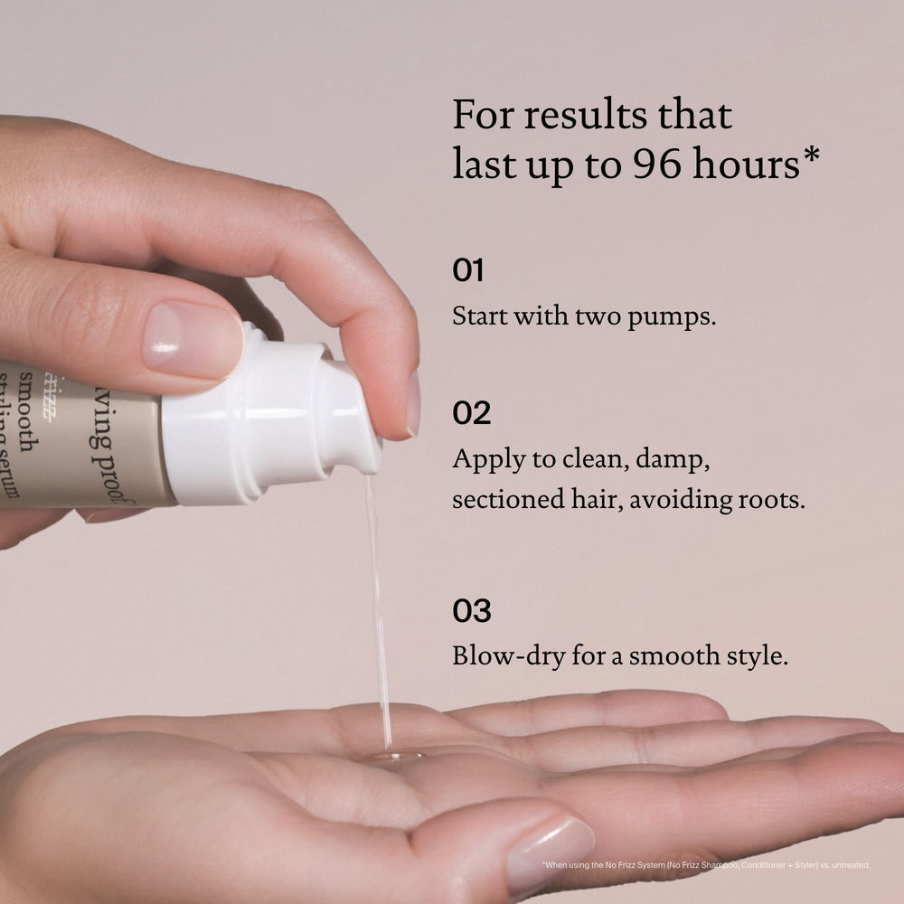 Living proof No Frizz Serum, acabado que dura hasta 96 horas.