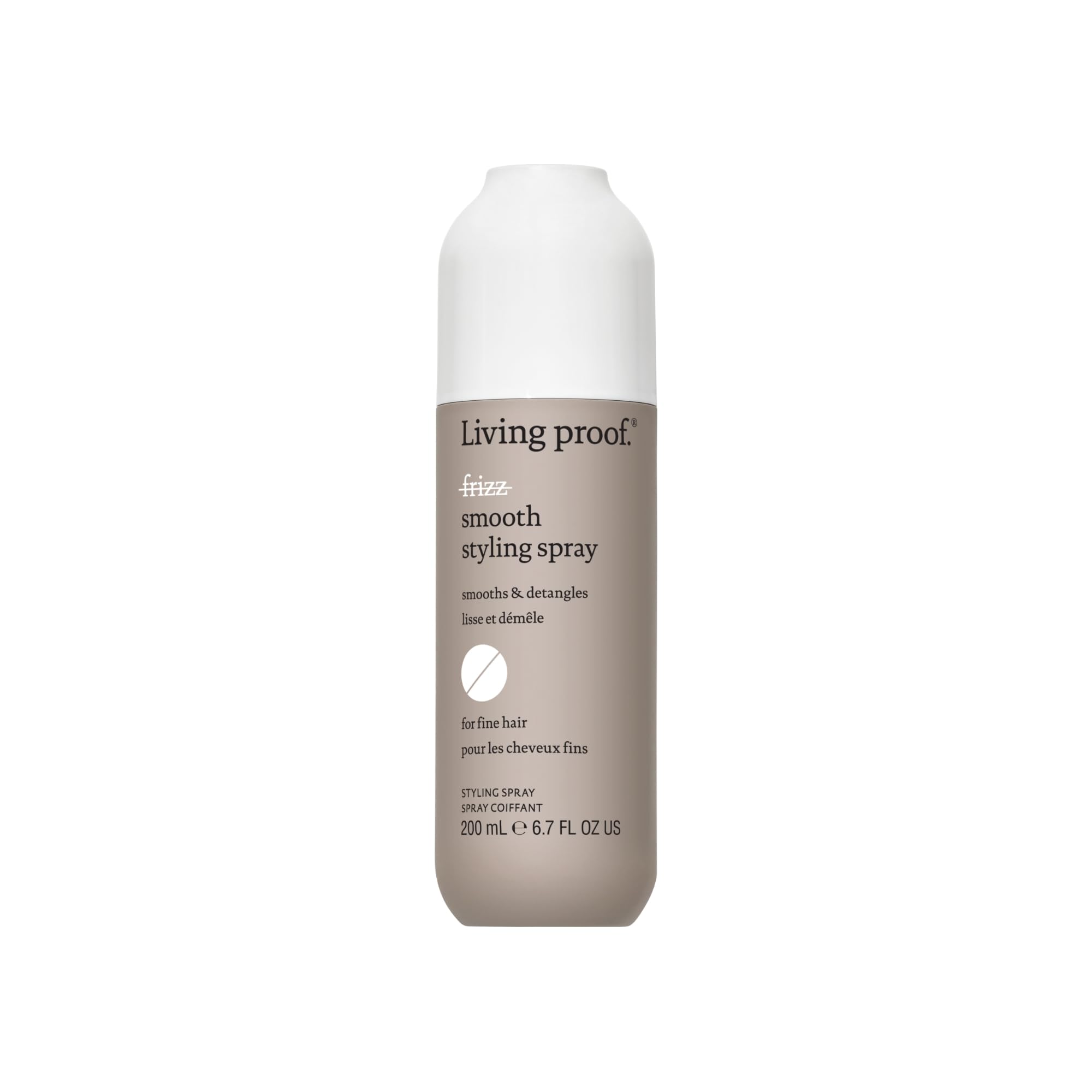 Living proof No Frizz spray-bouteille anti-frizz sans silicone pour cheveux fins