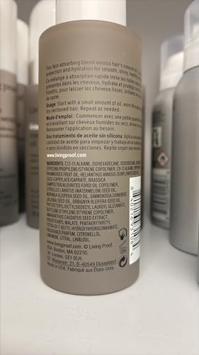 Living Proof No Frizz Vanishing Oil, textura satinada que aporta brillo.