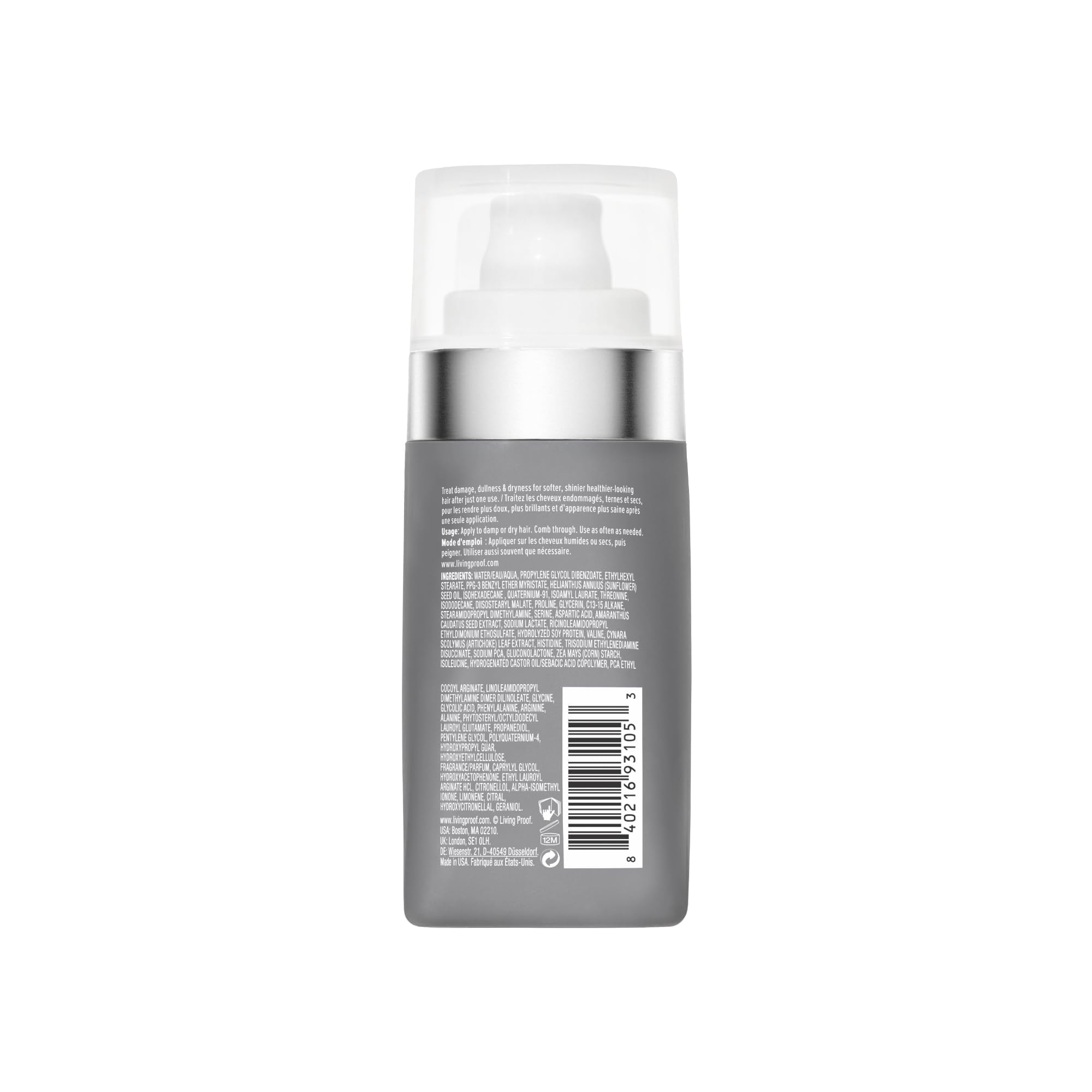Living Proof Perfect Hair Day, textura suave para cabello sedoso tras uso.