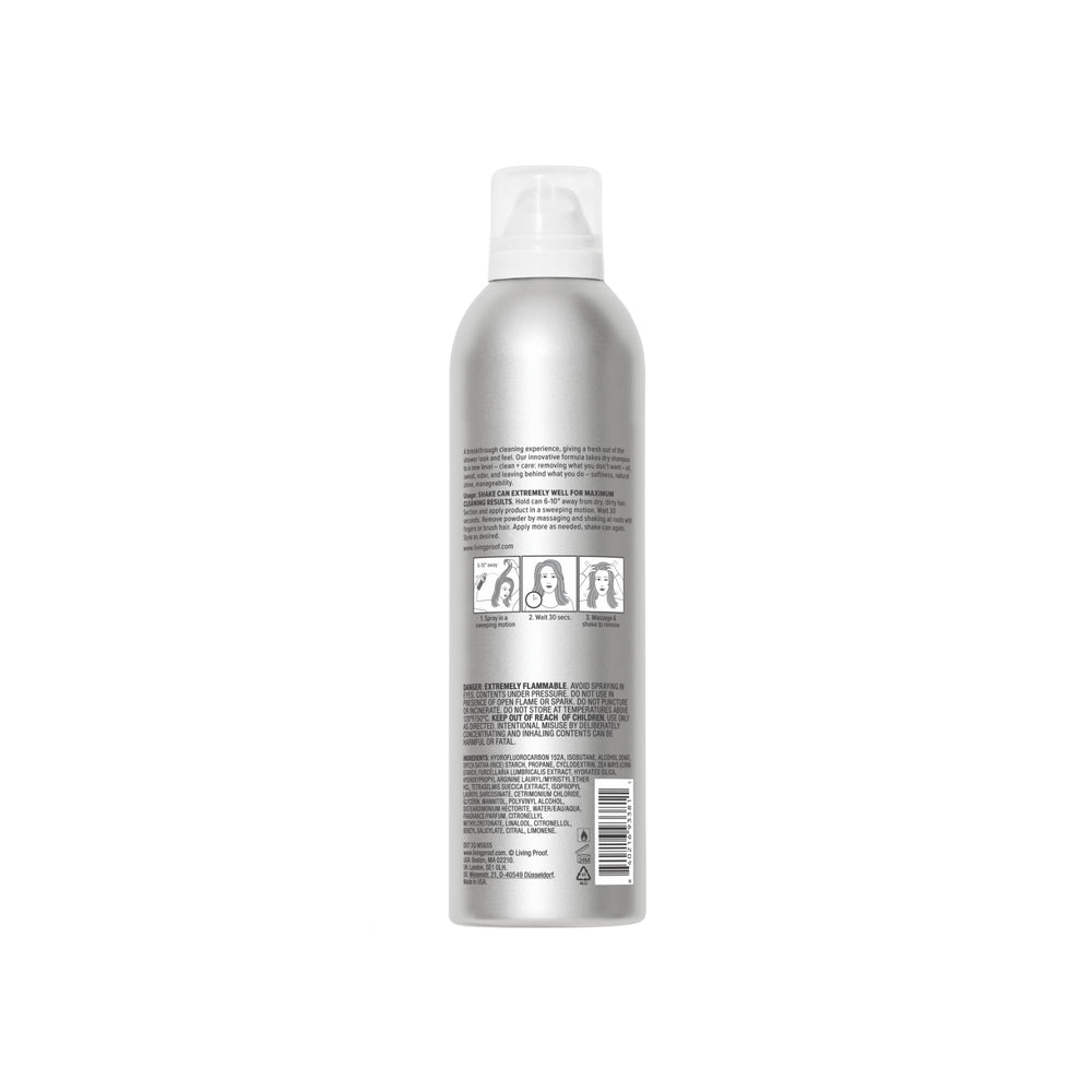 Living Proof PhD, rociado suave para eliminar grasa sin lavar.