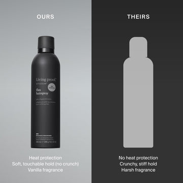 Living Proof Style Lab Flex Hairspray con fijación media para looks diarios.