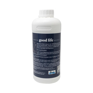 Living the Good Life Naturally Magnesium Soak: ritual nocturno para descanso y bienestar