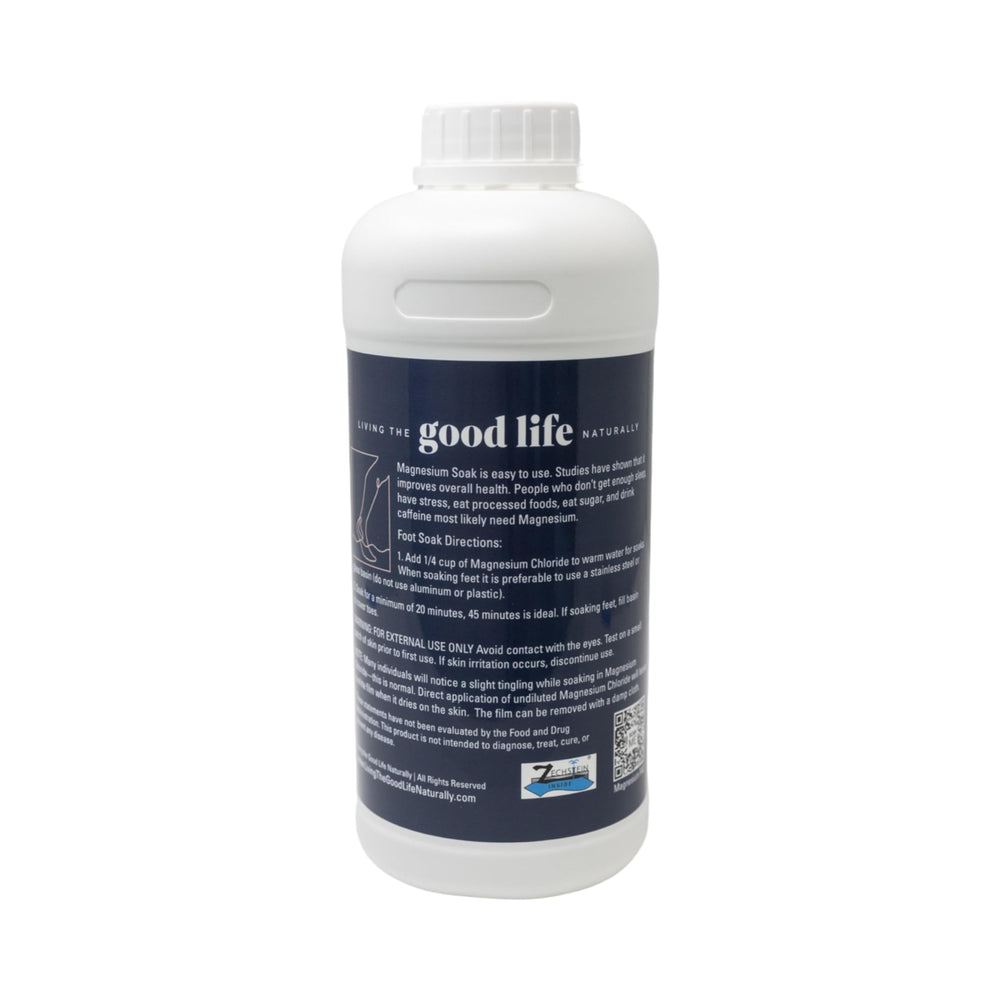 Living the Good Life Naturally Magnesium Soak: ritual nocturno para descanso y bienestar