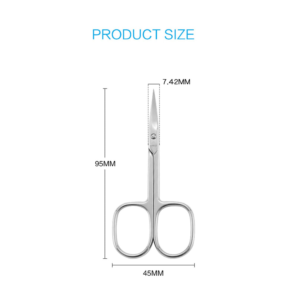 Livingo Premium tijeras multiuso para uñas, cejas y pestañas.