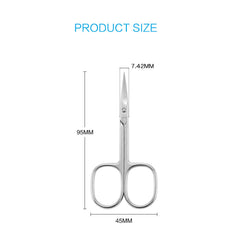 Livingo Premium tijeras multiuso para uñas, cejas y pestañas.