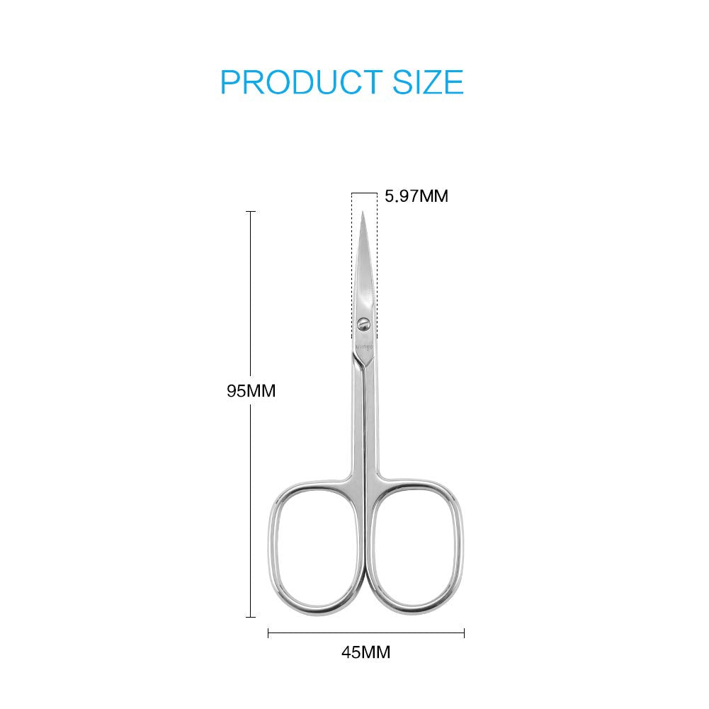 Tijeras de cutícula de LIVINGO con ancho de 5.97 mm para recortes precisos.