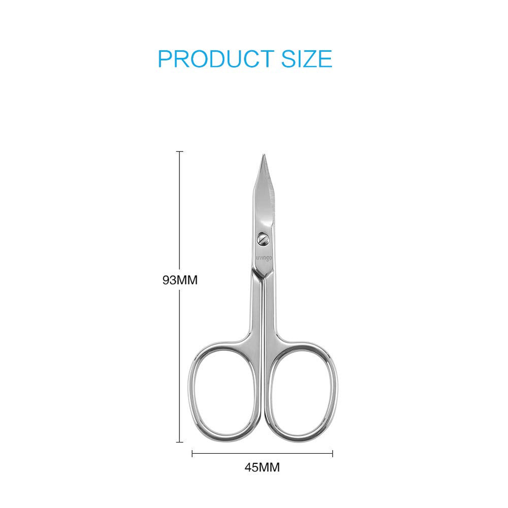 Tijeras Livingo multiusos en acero inoxidable para cutículas y piel seca.