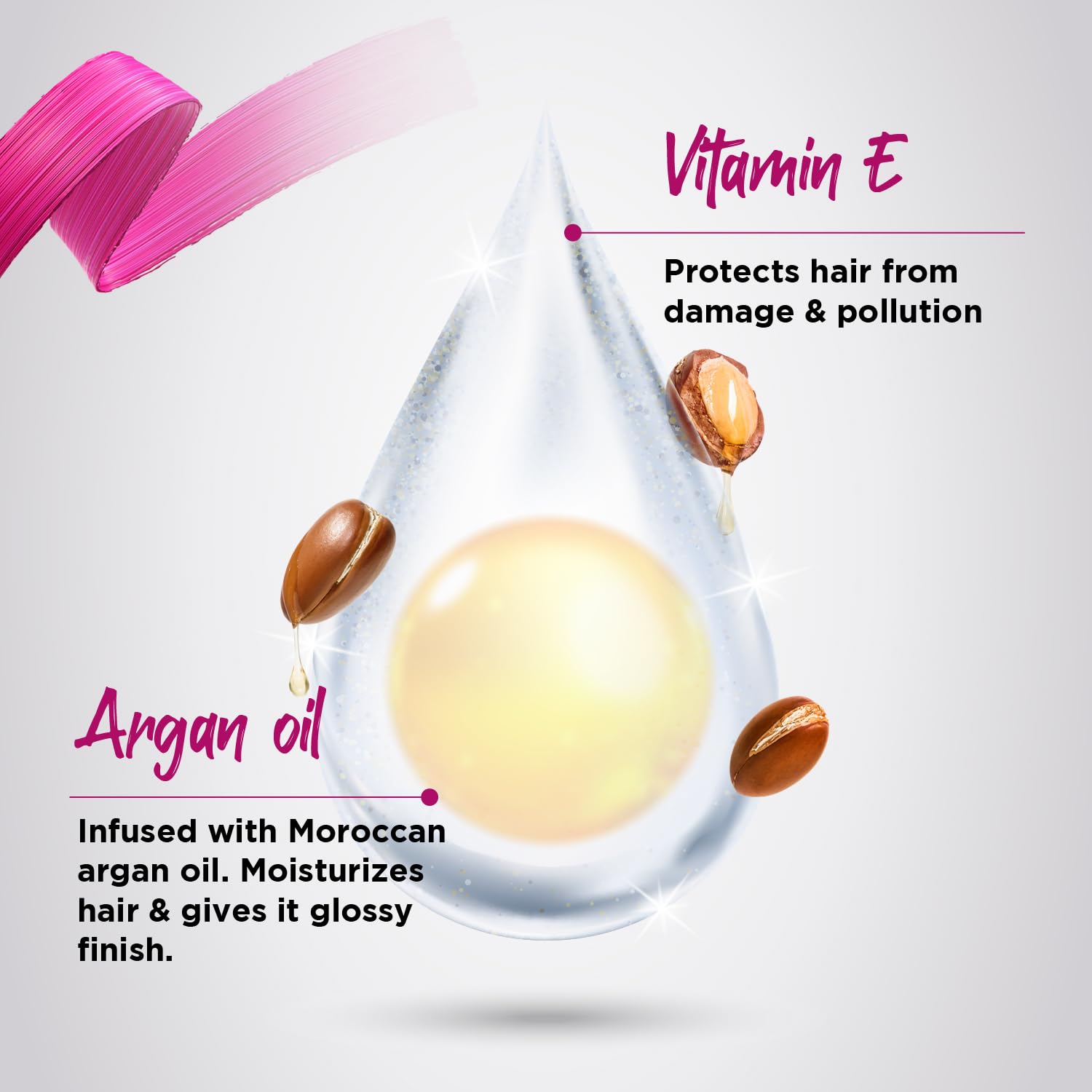 Livon Serum-vitamina-e, cabello suave y brillante con salud visible.