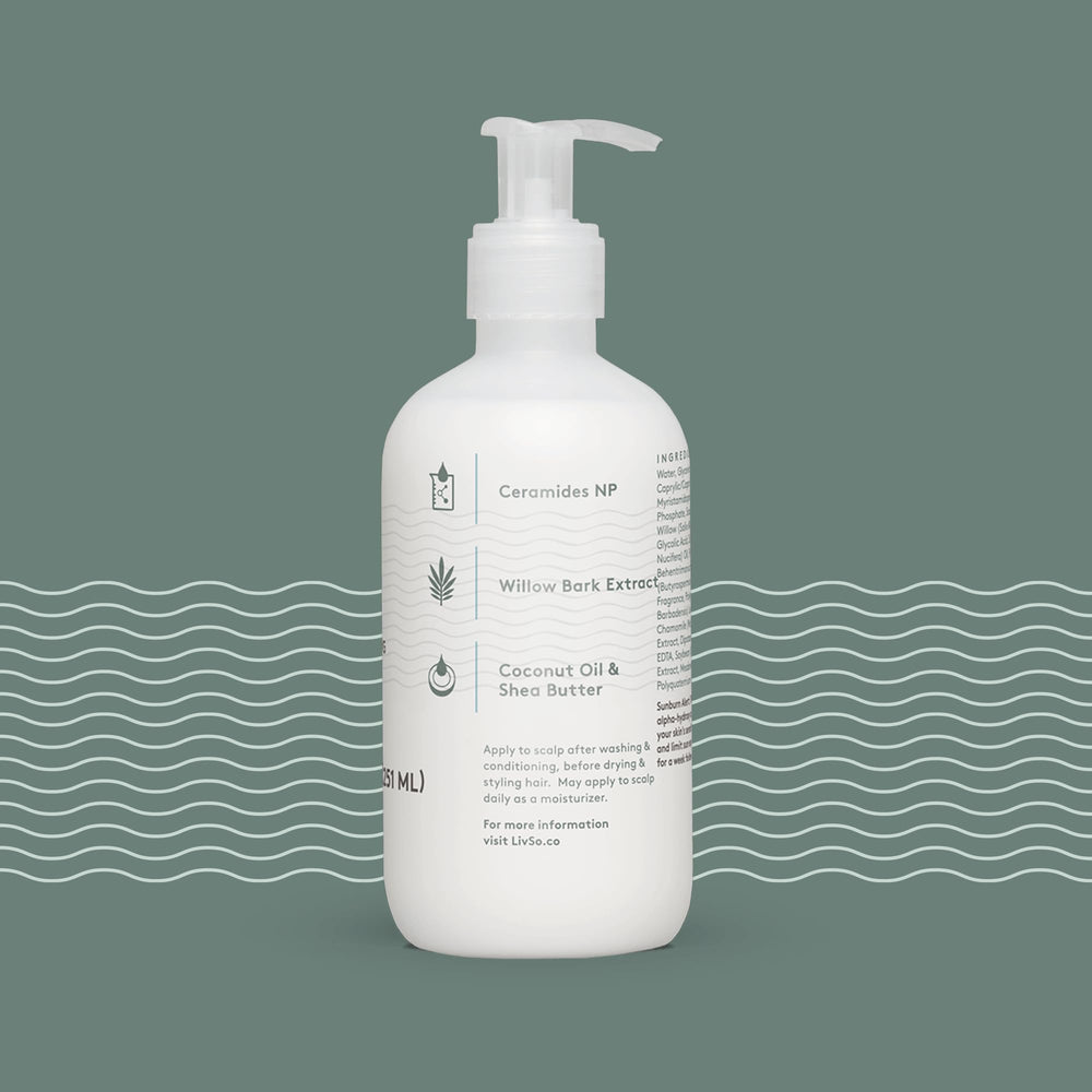LivSo ingredientes naturales, corteza que ayuda a equilibrar el cuero cabelludo.