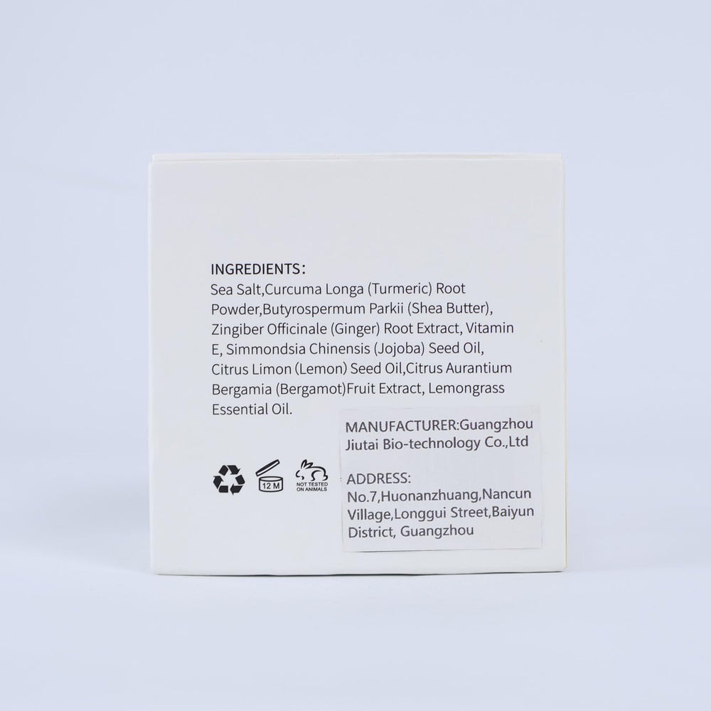 LIYALAN exfoliante cúrcuma ingredientes naturales, cuidado diario de la piel