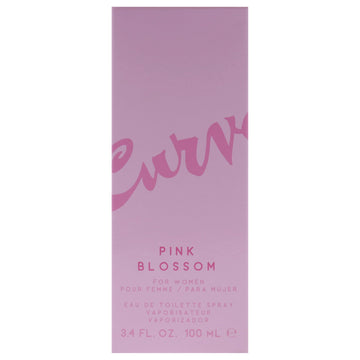 Notas verdes y lirio de agua intensifican la frescura de Curve Pink Blossom.