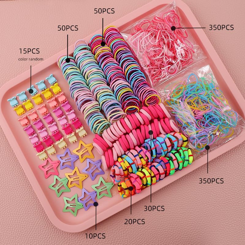 Pinzas para pelo de Lizioo con diseños dulces que fijan mechones con estilo.