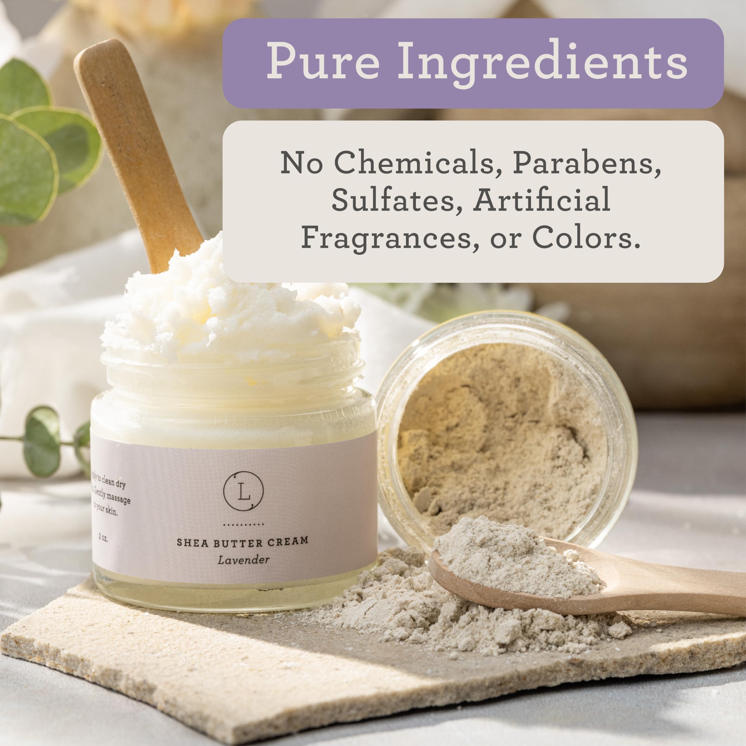 Lizush mascarilla de arcilla facial para limpieza suave