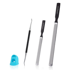 LJCKKGOSZ lima metal doble cara para uñas gruesas, uso cómodo en casa